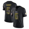 Blackjersey P.Steelers #5 Jalen Ramsey Player Black Impact Limited Home Game Stitched Jerseys