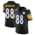 Blackjersey P.Steelers #88 Pat Freiermuth Player Black Limited Vapor Untouchable Home Game Stitched Jerseys