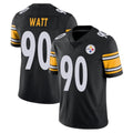 Blackjersey P.Steelers #90 T.J. Watt Player Black Limited Vapor Untouchable Home Game Stitched Jerseys
