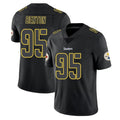 Blackjersey P.Steelers #95 Keeanu Benton Player Black Impact Limited Home Game Stitched Jerseys