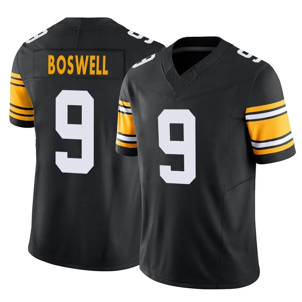 Blackjersey P.Steelers #9 Chris Boswell Player Black Limited Alternate Vapor F.U.S.E. Home Game Stitched Jerseys