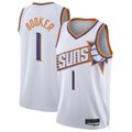 Blackjersey P.Suns #1 Devin Booker White Swingman Jerseys - Association Edition