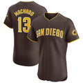 Blackjersey S.Diego Padres #13 Manny Machado Player Brown Home Limited Elite Stitched Jerseys