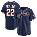 Blackjersey S.Diego Padres #22 Mason Miller Player Navy Cooperstown Collection Limited Home Stitched Jerseys