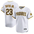 Blackjersey S.Diego Padres #23 Fernando Tatis Jr Player White Home Limited Stitched Jerseys