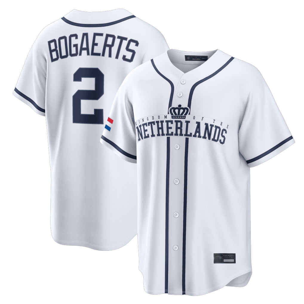 Blackjersey S.Diego Padres #2 Xander Bogaerts Player White 2026 World Classic Home Limited Stitched Jerseys