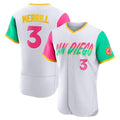 Blackjersey S.Diego Padres #3 Jackson Merrill Player White City Connect Home Limited Elite Stitched Jerseys
