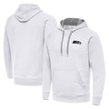 Blackjersey S.Seahawks White Pullover Hoodies Game Blank Player Stitched Jerseys