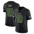 Blackjersey S.Seahawks #10 Cooper Kupp Player Black Impact Limited Home Game Stitched Jerseys