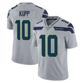 Blackjersey S.Seahawks #10 Cooper Kupp Player Gray Limited Vapor Untouchable Home Game Stitched Jerseys