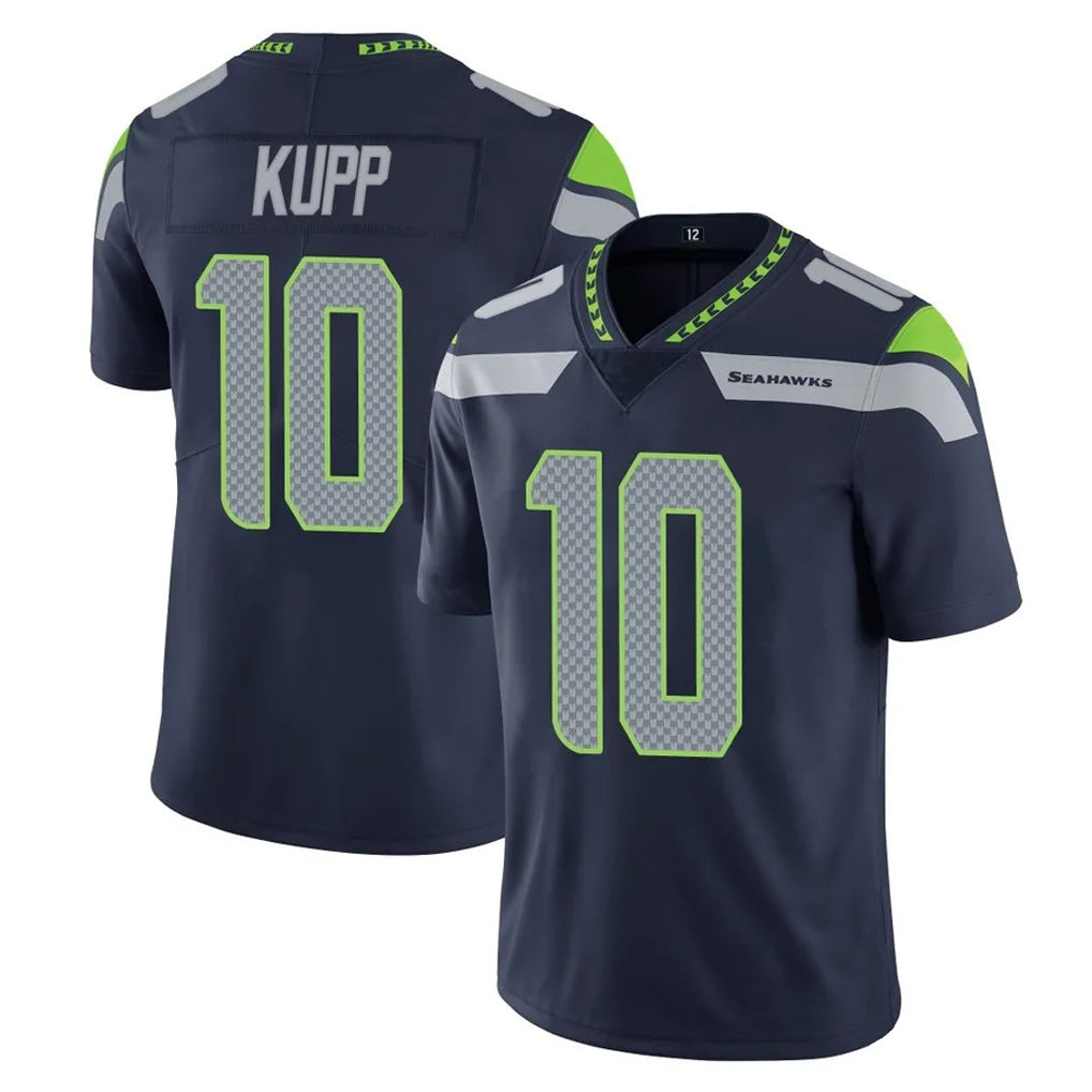 Blackjersey S.Seahawks #10 Cooper Kupp Player Navy Limited Vapor Untouchable Home Game Stitched Jerseys
