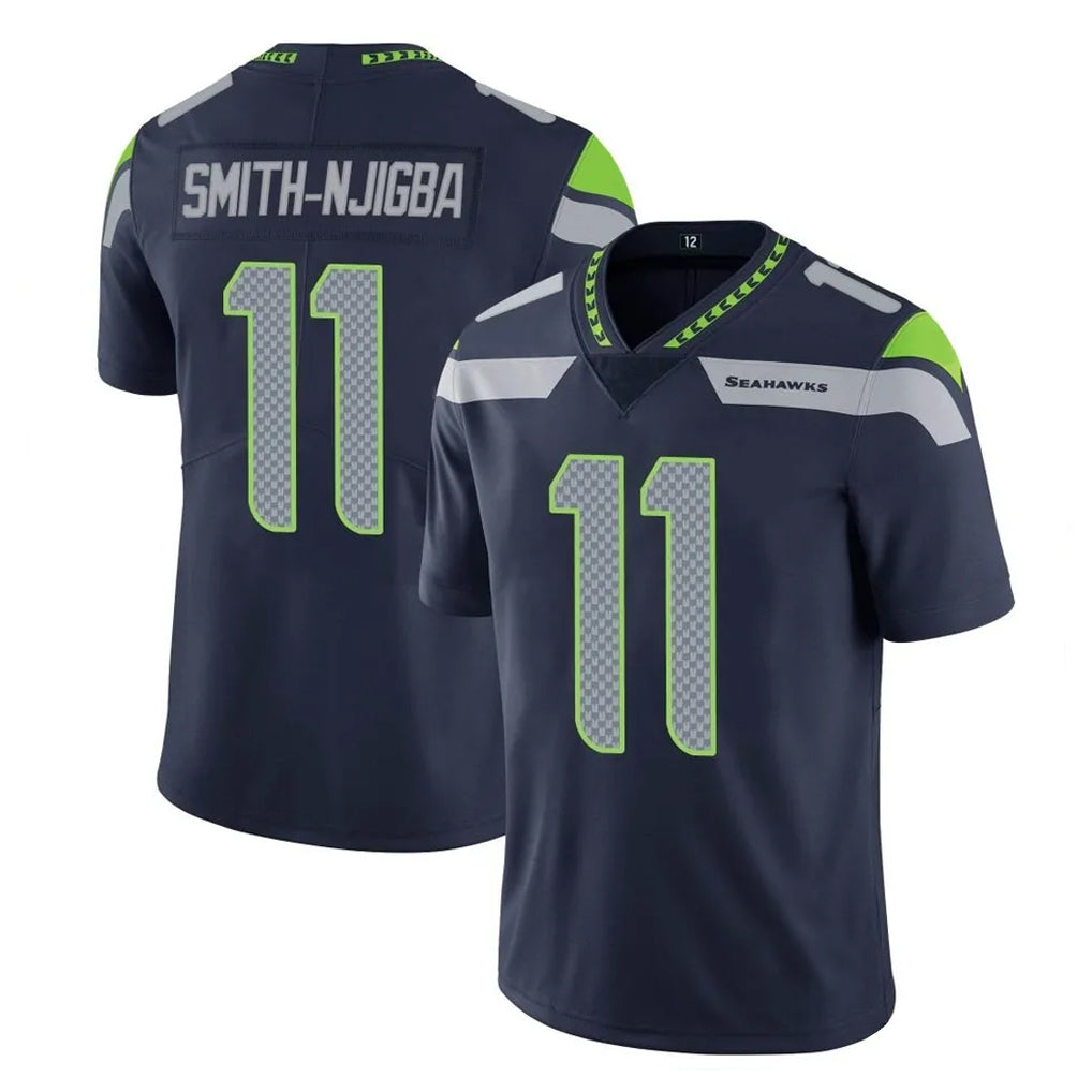 Blackjersey S.Seahawks #11 Jaxon Smith-Njigba Player Navy Limited Vapor Untouchable Home Game Stitched Jerseys