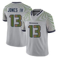 Blackjersey S.Seahawks #13 Ernest Jones IV Player Grey Limited 2025 Rivalries Collection Home Game Stitched Jerseys
