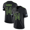 Blackjersey S.Seahawks #14 Sam Darnold Player Black Impact Limited Home Game Stitched Jerseys
