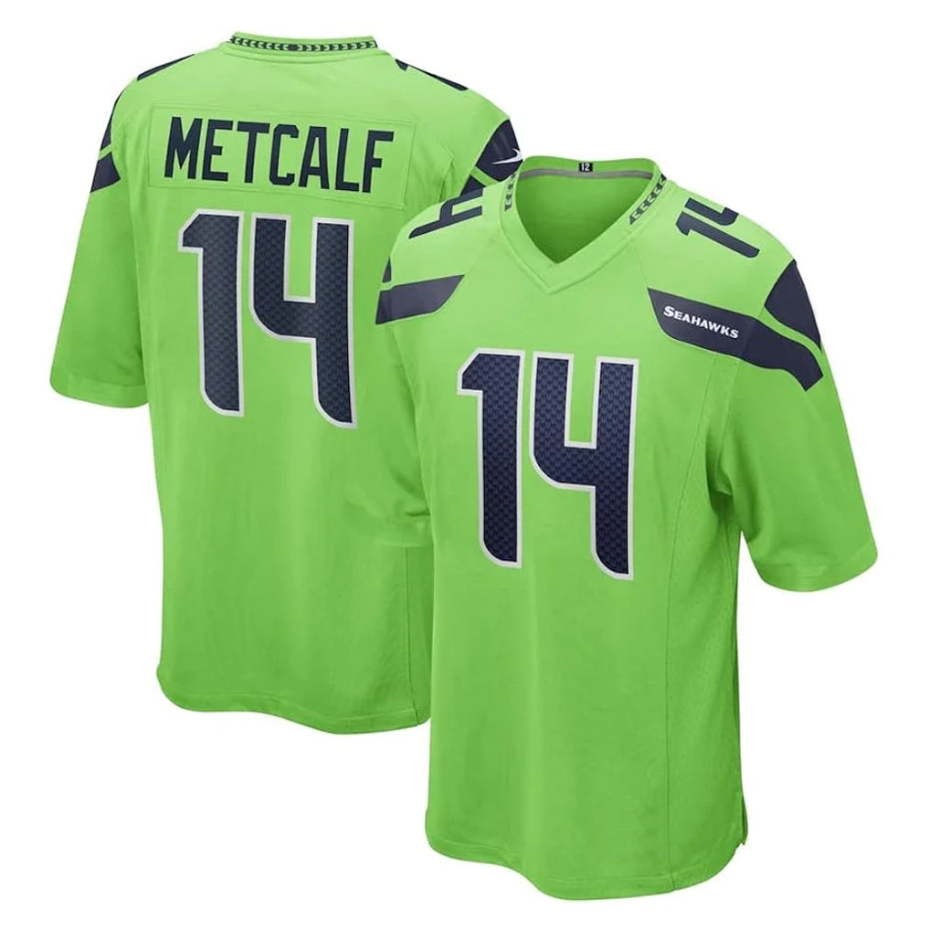 Blackjersey S.Seahawks #14 Sam Darnold Player Green Home Game Stitched Jerseys
