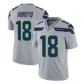 Blackjersey S.Seahawks #18 Elijah Arroyo Player Gray Limited Vapor Untouchable Home Game Stitched Jerseys