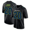 Blackjersey S.Seahawks #20 Julian Love Player Black Limited Fashion Home Game Stitched Jerseys