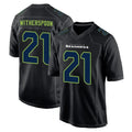 Blackjersey S.Seahawks #21 Devon Witherspoon Player Black Limited Fashion Home Game Stitched Jerseys