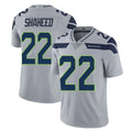 Blackjersey S.Seahawks #22 Rashid Shaheed Player Gray Limited Vapor Untouchable Home Game Stitched Jerseys