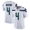Blackjersey S.Seahawks #4 Michael Dickson Player White Limited Vapor Untouchable Home Game Stitched Jerseys