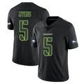 Blackjersey S.Seahawks #5 Jason Myers Player Black Impact Limited Home Game Stitched Jerseys