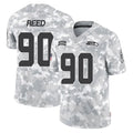 Blackjersey S.Seahawks #90 Jarran Reed Player Arctic Camo Limited Salute To Service Home Game Stitched Jerseys