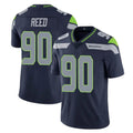 Blackjersey S.Seahawks #90 Jarran Reed Player Navy Limited Vapor Untouchable Home Game Stitched Jerseys