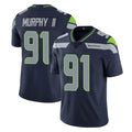 Blackjersey S.Seahawks #91 Byron Murphy II Player Navy Limited Vapor Untouchable Home Game Stitched Jerseys