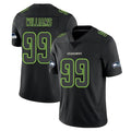 Blackjersey S.Seahawks #99 Leonard Williams Player Black Impact Limited Home Game Stitched Jerseys