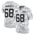 Blackjersey SF.49ers #68 Colton McKivitz Player Arctic Camo Limited Salute To Service Home Game Stitched Jerseys
