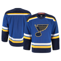 Blackjersey SL.Blues Blue Alternate Authentic Pro Jerseys