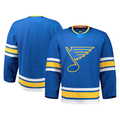 Blackjersey SL.Blues Blue Home Authentic Pro Jerseys