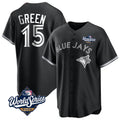 Blackjersey T.Blue Jays #15 Chad Green Player Black 2025 World Series City Connect Limited Stitched Jerseys