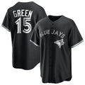 Blackjersey T.Blue Jays #15 Chad Green Player Black City Connect Limited Stitched Jerseys