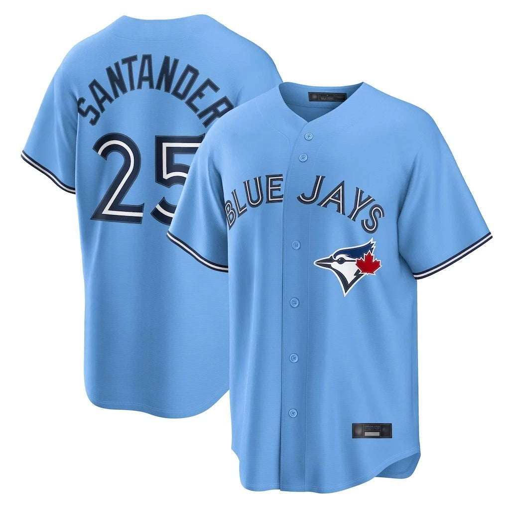 Blackjersey T.Blue Jays #25 Anthony Santander Player Blue Home Limited Stitched Jerseys