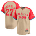Blackjersey T.Blue Jays #27 Vladimir Guerrero Jr Player Cream American League All-Star Game Limited Player Stitched Jerseys