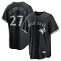 Blackjersey T.Blue Jays #27 Vladimir Guerrero Jr Player Black City Connect Limited Stitched Jerseys