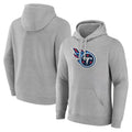 Blackjersey T.Titans Light Gray LOGO Pullover Hoodies Home Game Blank Player Stitched Jerseys