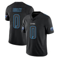 Blackjersey T.Titans #0 Calvin Ridley Player Black Impact Limited Home Game Stitched Jerseys