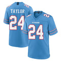 Blackjersey T.Titans #24 Alontae Taylor Player Light Blue 2026 Game Home Stitched Jerseys