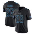 Blackjersey T.Titans #26 Marcus Harris Player Black Impact Limited Home Game Stitched Jerseys