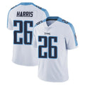 Blackjersey T.Titans #26 Marcus Harris Player White Limited Vapor Untouchable Home Game Stitched Jerseys