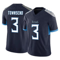 Blackjersey T.Titans #3 Tommy Townsend Player Navy Limited Vapor F.U.S.E. Home Game Stitched Jerseys