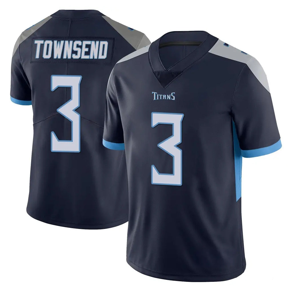 Blackjersey T.Titans #3 Tommy Townsend Player Navy Limited Vapor Untouchable Home Game Stitched Jerseys
