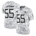 Blackjersey T.Titans #55 JC Latham Player Arctic Camo Limited Salute to Service Home Game Stitched Jerseys