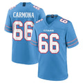Blackjersey T.Titans #66 Fernando Carmona Jr. Player Light Blue 2026 Game Home Stitched Jerseys