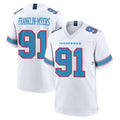 Blackjersey T.Titans #91 John Franklin-Myers Player White 2026 Game Home Stitched Jerseys