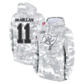 Blackjersey TB.Buccaneers #11 Jalen McMillan Player Arctic Camo Limited Salute to Service Pullover Hoodies Game Stitched Jerseys