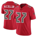 Blackjersey TB.Buccaneers #27 Zyon McCollum Player Red Limited Color Rush Home Game Stitched Jerseys