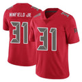 Blackjersey TB.Buccaneers #31 Antoine Winfield Jr. Player Red Limited Color Rush Home Game Stitched Jerseys